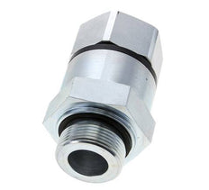 G 1 1/4'' F/M Zinc plated Steel Swivel Joint 400 Bar - Hydraulic - High-pressure