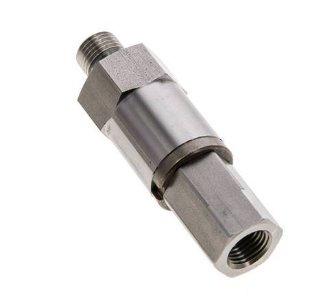 G 1/4'' F/M Stainless steel Swivel Joint 250 Bar - Hydraulic - High-pressure