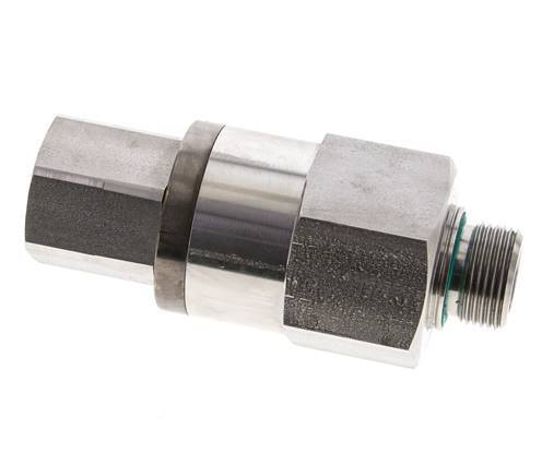 G 3/4'' F/M Stainless steel Swivel Joint 250 Bar - Hydraulic - High-pressure