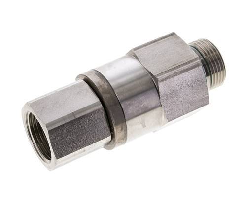 G 1'' F/M Stainless steel Swivel Joint 250 Bar - Hydraulic - High-pressure