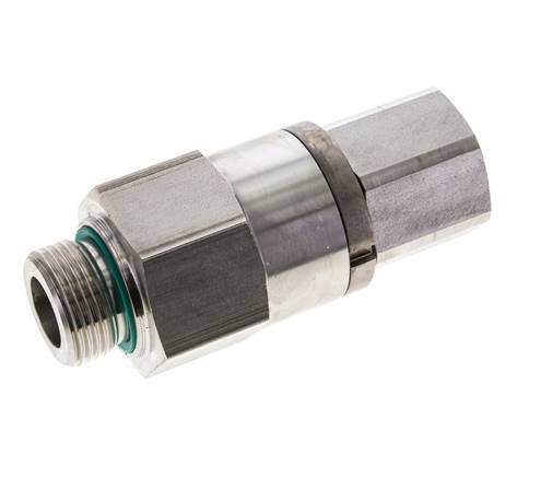 G 1'' F/M Stainless steel Swivel Joint 250 Bar - Hydraulic - High-pressure