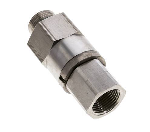 G 1'' F/M Stainless steel Swivel Joint 250 Bar - Hydraulic - High-pressure