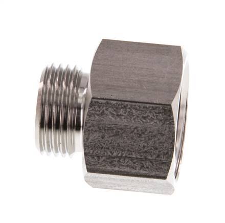 G 1/2'' x G 3/8'' F/M Stainless steel Reducing Ring 40 Bar