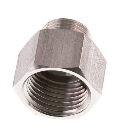 G 1/2'' x G 3/8'' F/M Stainless steel Reducing Ring 40 Bar