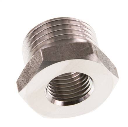 G 1/4'' x G 1/2'' F/M Stainless steel Reducing Ring 40 Bar