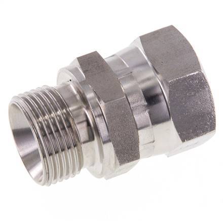 G 3/4'' F/M Stainless steel Reducing Adapter 175 Bar - Hydraulic