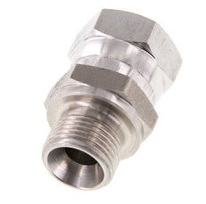 G 3/8'' F/M Stainless steel Reducing Adapter 325 Bar - Hydraulic