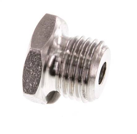 M5 x G 1/4'' F/M Stainless steel Reducing Ring 40 Bar