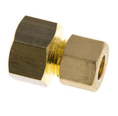 G 1/2'' x 10mm Brass Straight Compression Fitting 95 Bar DIN EN 1254-2