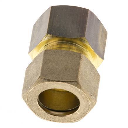 G 1/2'' x 15mm Brass Straight Compression Fitting 82 Bar DIN EN 1254-2