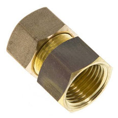 G 1/2'' x 15mm Brass Straight Compression Fitting 82 Bar DIN EN 1254-2