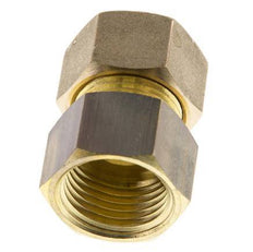G 1/2'' x 15mm Brass Straight Compression Fitting 82 Bar DIN EN 1254-2