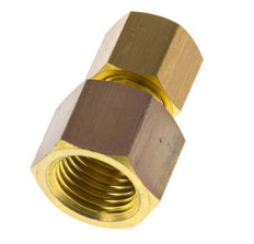 G 1/4'' x 6mm Brass Straight Compression Fitting 150 Bar DIN EN 1254-2 [2 Pieces]