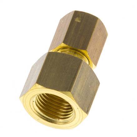 G 1/8'' x 4mm Brass Straight Compression Fitting 150 Bar DIN EN 1254-2 [2 Pieces]