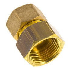 G 3/4'' x 16mm Brass Straight Compression Fitting 76 Bar DIN EN 1254-2