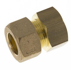 G 3/4'' x 18mm Brass Straight Compression Fitting 67 Bar DIN EN 1254-2