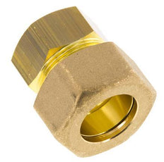 G 3/4'' x 22mm Brass Straight Compression Fitting 54 Bar DIN EN 1254-2