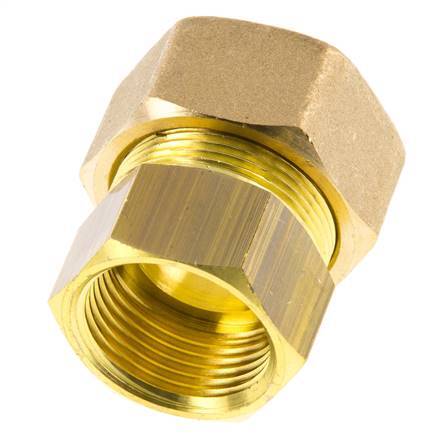 G 3/4'' x 22mm Brass Straight Compression Fitting 54 Bar DIN EN 1254-2