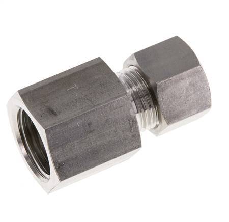 G 1/2'' x 12L Stainless steel Straight Compression Fitting 315 Bar DIN 2353