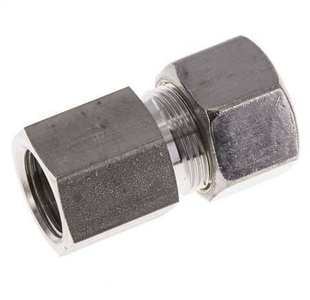 G 1/2'' x 16S Stainless steel Straight Compression Fitting 400 Bar DIN 2353