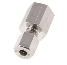 G 1/4'' x 6L Stainless steel Straight Compression Fitting 315 Bar DIN 2353