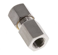 G 1/4'' x 8S Stainless steel Straight Compression Fitting 630 Bar DIN 2353