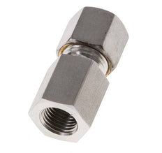 G 1/4'' x 8S Stainless steel Straight Compression Fitting 630 Bar DIN 2353