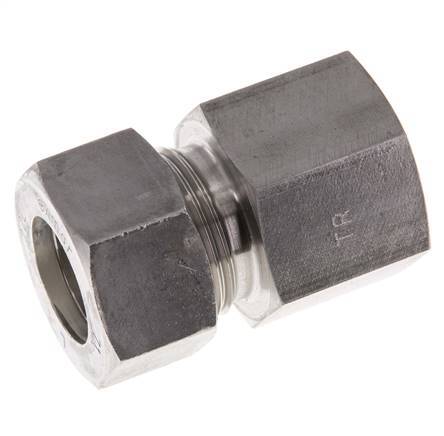 G 3/4'' x 22L Stainless steel Straight Compression Fitting 160 Bar DIN 2353