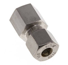 G 3/8'' x 10S Stainless steel Straight Compression Fitting 630 Bar DIN 2353