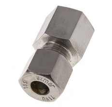 G 3/8'' x 10S Stainless steel Straight Compression Fitting 630 Bar DIN 2353