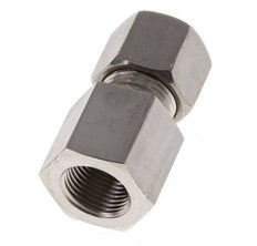 G 3/8'' x 10S Stainless steel Straight Compression Fitting 630 Bar DIN 2353