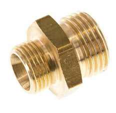 G 1/2'' x G 3/8'' Brass Double Nipple 16 Bar [2 Pieces]