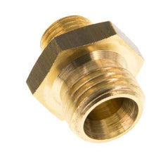 G 1/4'' x G 1/8'' Brass Double Nipple 16 Bar [5 Pieces]