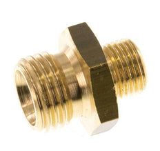 G 1/4'' x G 1/8'' Brass Double Nipple 16 Bar [5 Pieces]