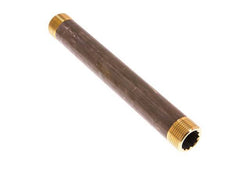 G 3/4'' Brass Double Pipe Nipple 16 Bar DIN 2982 - 200mm