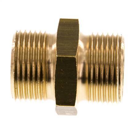 G 3/4'' Brass Double Nipple 16 Bar