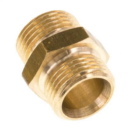 G 3/8'' Brass Double Nipple 16 Bar [5 Pieces]