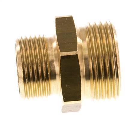 G 1'' x G 3/4'' Brass Double Nipple 16 Bar