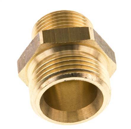 G 1'' x G 3/4'' Brass Double Nipple 16 Bar
