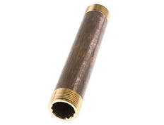G 1'' Brass Double Pipe Nipple 16 Bar DIN 2982 - 180mm