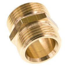 G 1'' Brass Double Nipple 16 Bar