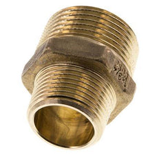 R 1'' x R 3/4'' Brass Double Nipple 16 Bar