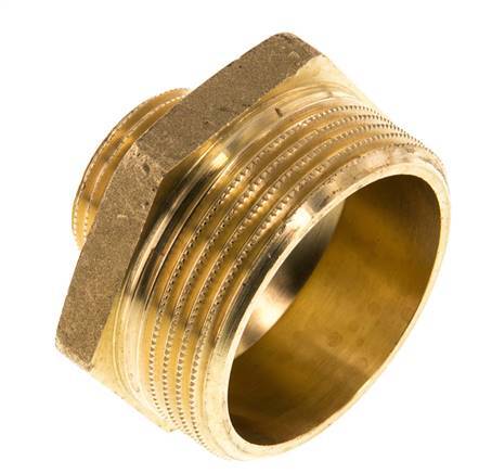 G 1 1/2'' x G 3/4'' Brass Double Nipple 16 Bar