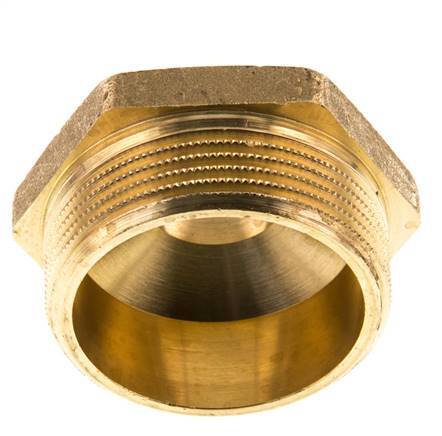 G 1 1/2'' x G 3/4'' Brass Double Nipple 16 Bar