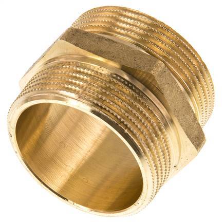 G 1 1/2'' Brass Double Nipple 16 Bar