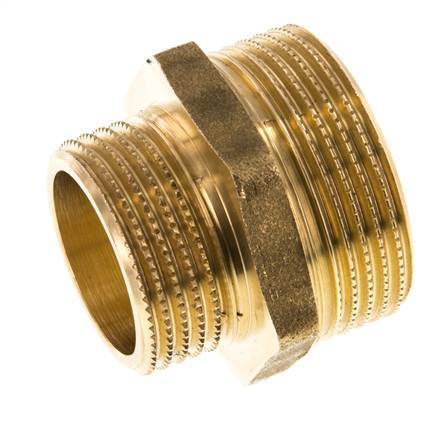 G 1 1/4'' x G 1'' Brass Double Nipple 16 Bar