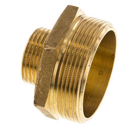 G 2'' x G 1'' Brass Double Nipple 16 Bar