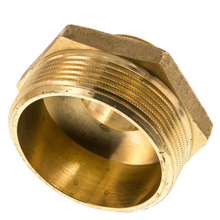 G 2'' x G 1'' Brass Double Nipple 16 Bar