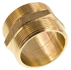 G 2'' Brass Double Nipple 16 Bar