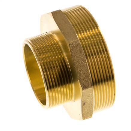 G 3'' x G 2'' Brass Double Nipple 16 Bar